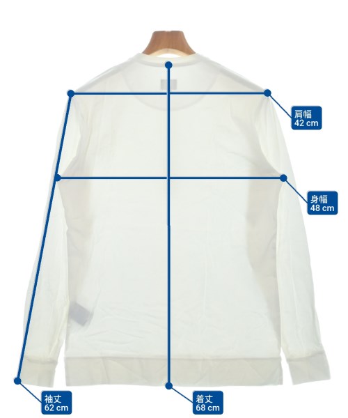 T-mat;Masaki-Paris（ティーマット　マサキ　パリ）Tシャツ・カットソー 白 サイズ:48(L位) メンズ/2200628510181