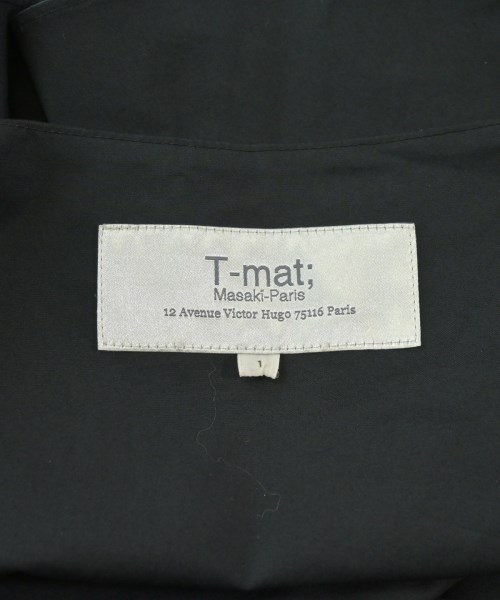 T-mat;Masaki-Paris（ティーマット　マサキ　パリ）オールインワン/サロペット 黒 サイズ:1(S位) レディース/2200610704093