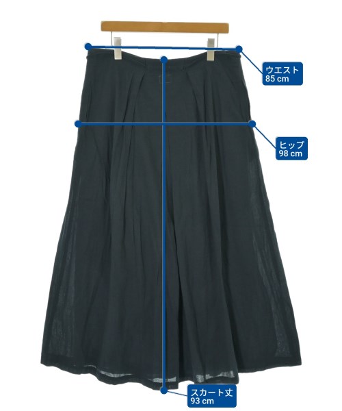 T-mat;Masaki-Paris（ティーマット　マサキ　パリ）ロング・マキシ丈スカート 紺 サイズ:1(S位) レディース/2200673052025