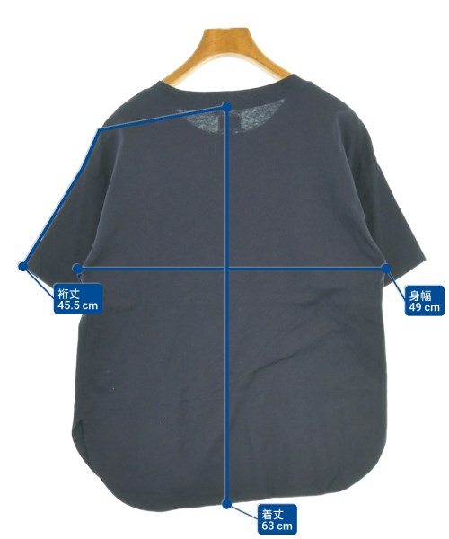 T-mat;Masaki-Paris（ティーマット　マサキ　パリ）Tシャツ・カットソー 紺 サイズ:1(S位) レディース/2200673052032