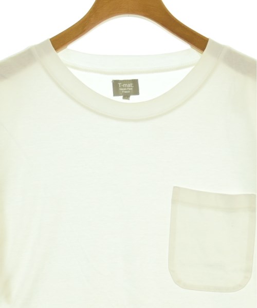 T-mat;Masaki-Paris（ティーマット　マサキ　パリ）Tシャツ・カットソー 白 サイズ:1(S位) レディース/2200673052049