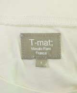 T-mat;Masaki-Paris（ティーマット　マサキ　パリ）Tシャツ・カットソー 白 サイズ:1(S位) レディース/2200673052049