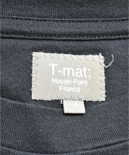 T-mat;Masaki-Paris（ティーマット　マサキ　パリ）Tシャツ・カットソー 黒 サイズ:48(L位) メンズ/2200701819231