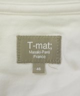 T-mat;Masaki-Paris（ティーマット　マサキ　パリ）Tシャツ・カットソー 白 サイズ:46(M位) メンズ/2200708284063