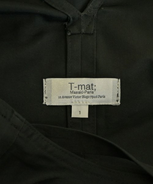 T-mat;Masaki-Paris（ティーマット　マサキ　パリ）カジュアルシャツ 黒 サイズ:-(XL位) レディース/2200719556067