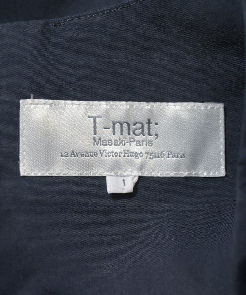 T-mat;Masaki-Paris（ティーマット　マサキ　パリ）オールインワン/サロペット 紺 サイズ:1(S位) レディース/2200703170125