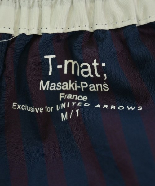 T-mat;Masaki-Paris（ティーマット　マサキ　パリ）その他 紺 サイズ:M メンズ/2200667283299