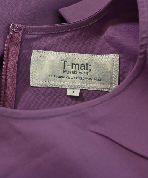 T-mat;Masaki-Paris（ティーマット　マサキ　パリ）ブラウス 紫 サイズ:1(S位) レディース/2200683405019
