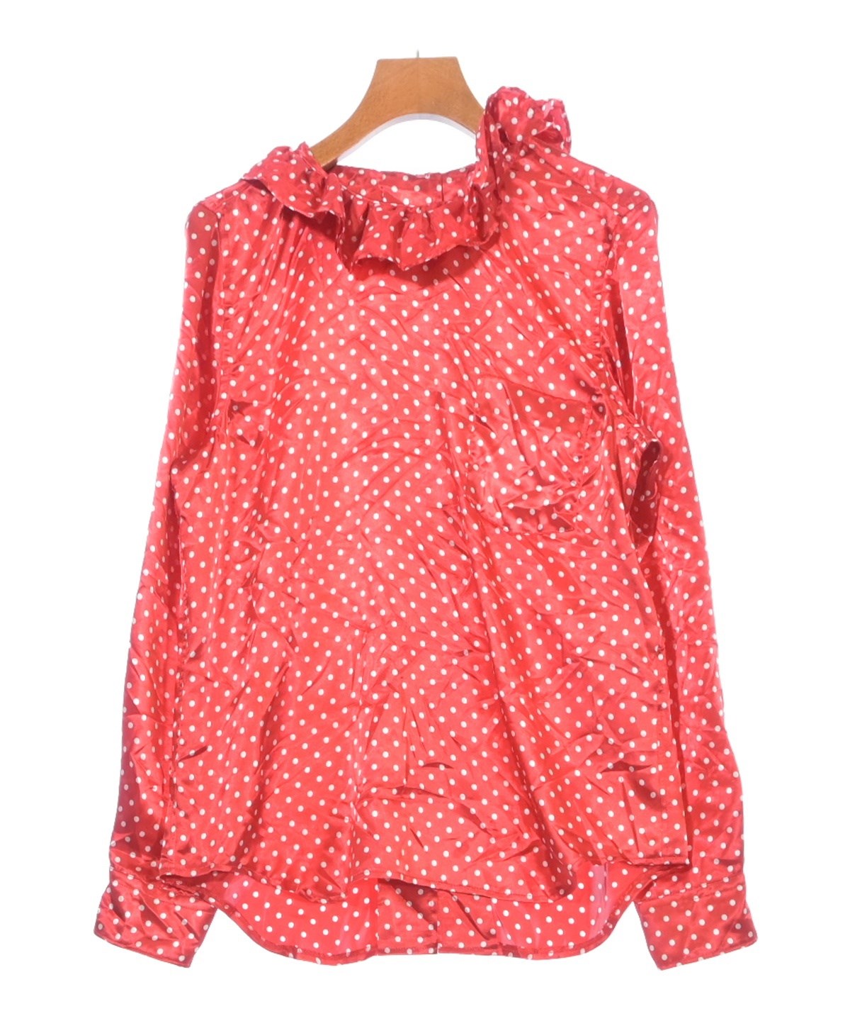 COMME des GARCONS GIRL（コムデギャルソンガール）ブラウス 赤 サイズ