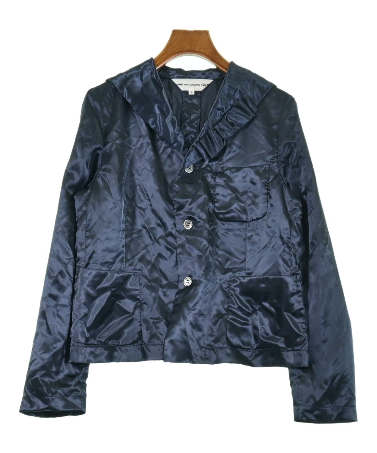 COMME des GARCONS GIRL（コムデギャルソンガール）ジャケット 紺