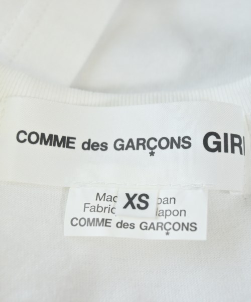 COMME des GARCONS GIRL（コムデギャルソンガール）Tシャツ・カットソー 白 サイズ:XS レディース/2200550442192