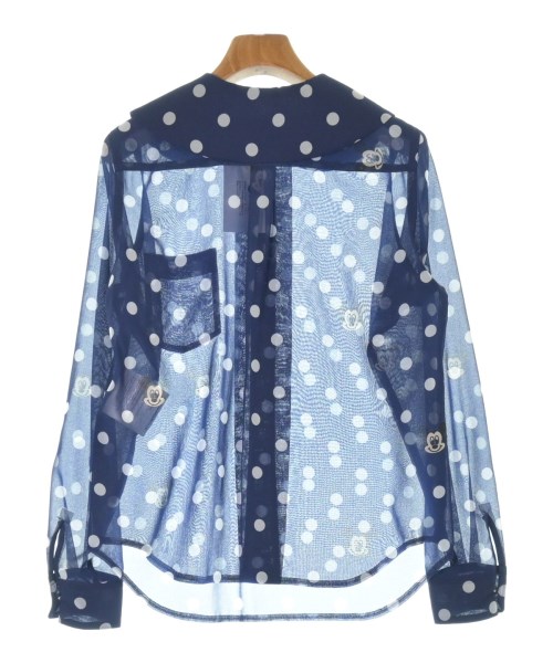 COMME des GARCONS GIRL（コムデギャルソンガール）ブラウス 紺 サイズ:XS レディース/2200552162203