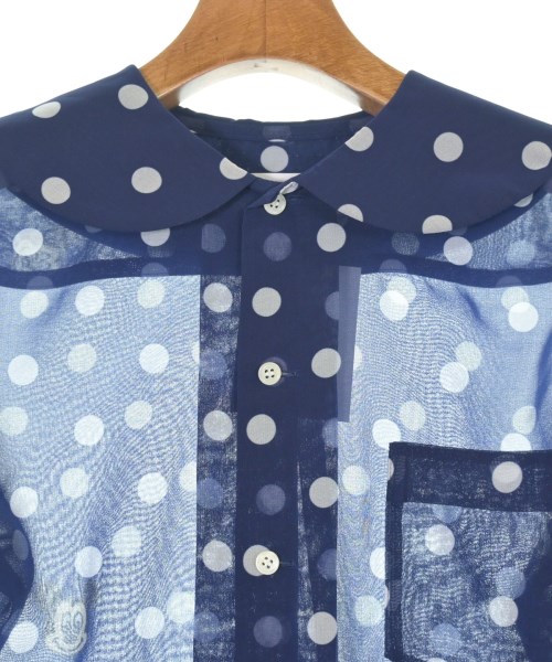 COMME des GARCONS GIRL（コムデギャルソンガール）ブラウス 紺 サイズ:XS レディース/2200552162203