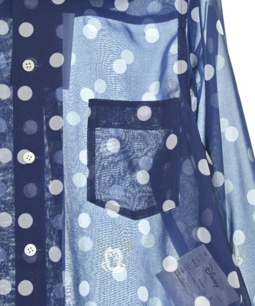 COMME des GARCONS GIRL（コムデギャルソンガール）ブラウス 紺 サイズ:XS レディース/2200552162203