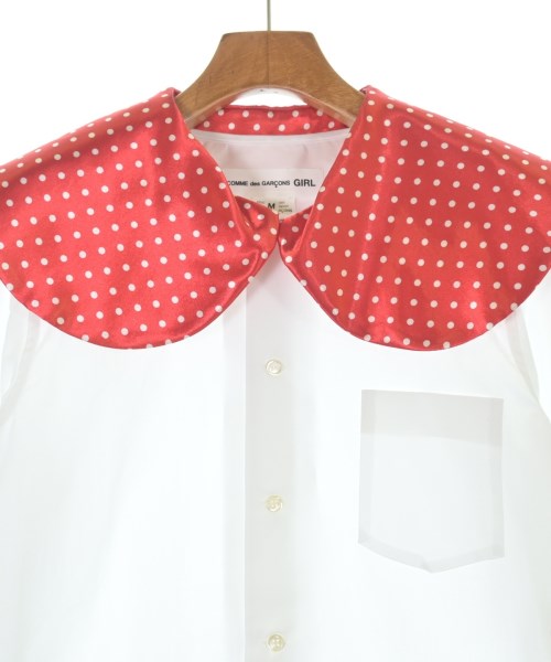 COMME des GARCONS GIRL（コムデギャルソンガール）カジュアルシャツ 白 サイズ:M レディース/2200553719055