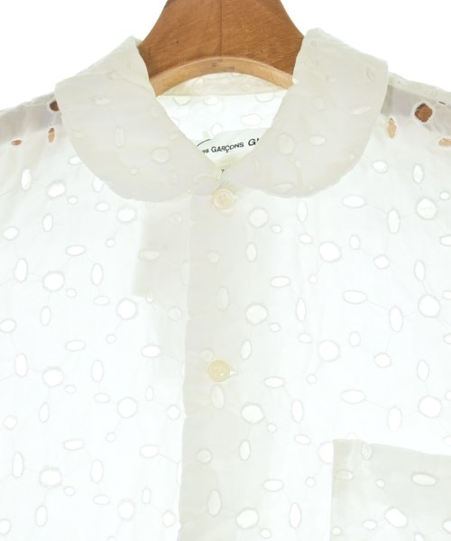 COMME des GARCONS GIRL（コムデギャルソンガール）カジュアルシャツ 白 サイズ:S レディース/2200554075051