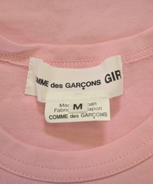 COMME des GARCONS GIRL（コムデギャルソンガール）Tシャツ・カットソー ピンク サイズ:M レディース/2200634808036