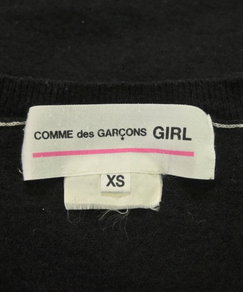 COMME des GARCONS GIRL（コムデギャルソンガール）カーディガン 黒 サイズ:XS レディース/2200620628129