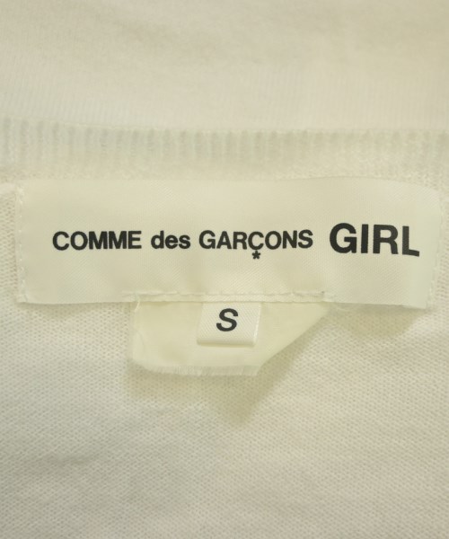 COMME des GARCONS GIRL（コムデギャルソンガール）カーディガン 白 サイズ:S レディース/2200620628136