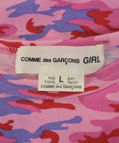 COMME des GARCONS GIRL（コムデギャルソンガール）Tシャツ・カットソー ピンク サイズ:L レディース/2200635830050