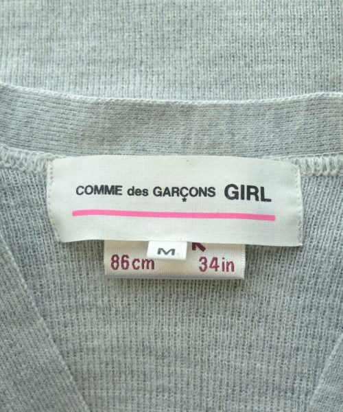 COMME des GARCONS GIRL（コムデギャルソンガール）カーディガン グレー サイズ:M レディース/2200642317018