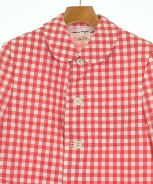 COMME des GARCONS GIRL（コムデギャルソンガール）カジュアルジャケット 赤 サイズ:S レディース/2200632663033