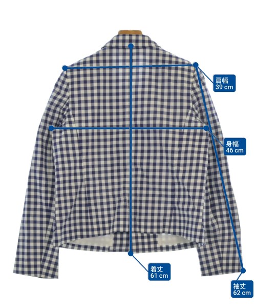 COMME des GARCONS GIRL（コムデギャルソンガール）テーラードジャケット 青 サイズ:M レディース/2200632663040