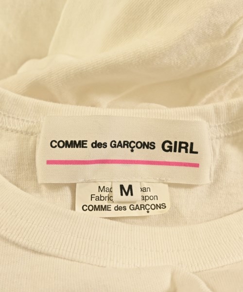 COMME des GARCONS GIRL（コムデギャルソンガール）Tシャツ・カットソー 白 サイズ:M レディース/2200643276031