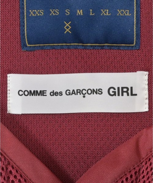 COMME des GARCONS GIRL（コムデギャルソンガール）ベスト 赤 サイズ:S レディース/2200592492018