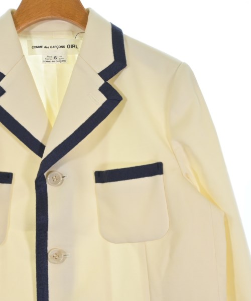 COMME des GARCONS GIRL（コムデギャルソンガール）テーラードジャケット 白 サイズ:S レディース/2200598742018