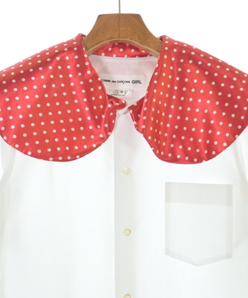 COMME des GARCONS GIRL（コムデギャルソンガール）カジュアルシャツ 白 サイズ:S レディース/2200546460049