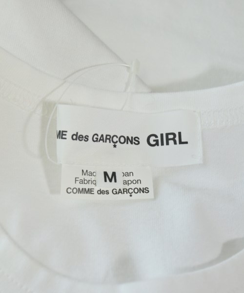COMME des GARCONS GIRL（コムデギャルソンガール）Tシャツ・カットソー 白 サイズ:M レディース/2200546761078