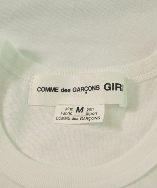 COMME des GARCONS GIRL（コムデギャルソンガール）Tシャツ・カットソー 白 サイズ:M レディース/2200547606187