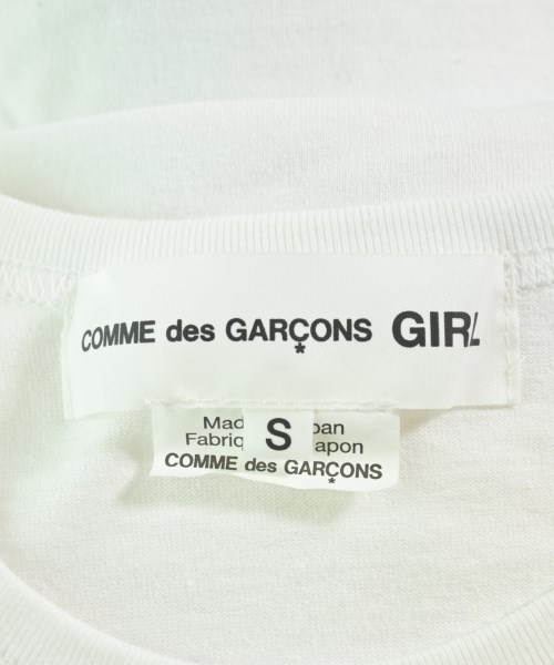 COMME des GARCONS GIRL（コムデギャルソンガール）Tシャツ・カットソー 白 サイズ:S レディース/2200547606194
