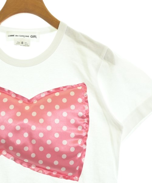 COMME des GARCONS GIRL（コムデギャルソンガール）Tシャツ・カットソー 白 サイズ:S レディース/2200547606194
