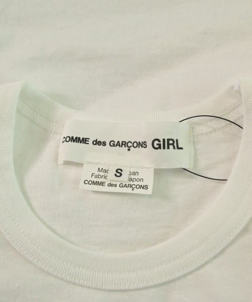COMME des GARCONS GIRL（コムデギャルソンガール）Tシャツ・カットソー 白 サイズ:S レディース/2200548179109
