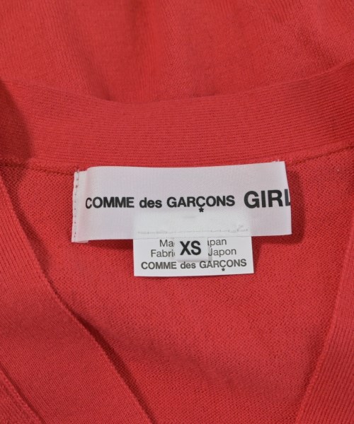 COMME des GARCONS GIRL（コムデギャルソンガール）カーディガン 赤 サイズ:XS レディース/2200548041048