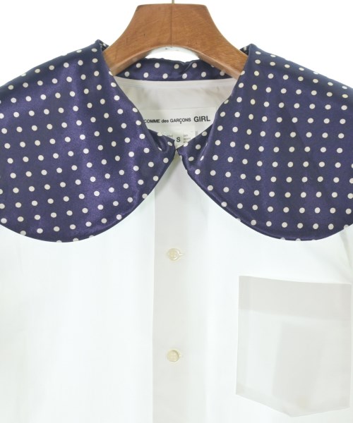 COMME des GARCONS GIRL（コムデギャルソンガール）カジュアルシャツ 白 サイズ:S レディース/2200550149077