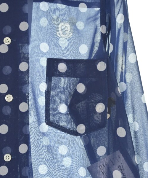 COMME des GARCONS GIRL（コムデギャルソンガール）ブラウス 紺 サイズ:XS レディース/2200552456135