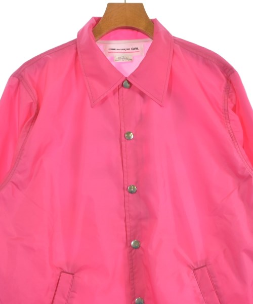 COMME des GARCONS GIRL（コムデギャルソンガール）ブルゾン ピンク サイズ:L レディース/2200623004043