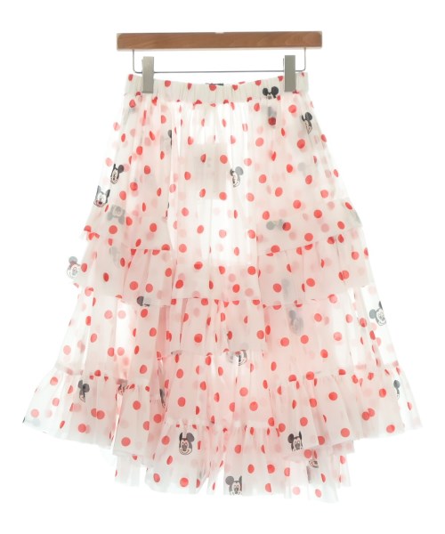 COMME des GARCONS GIRL(コムデギャルソンガール)ロング・マキシ丈スカート 白 サイズ:XS/2200623097038