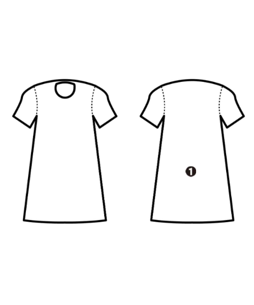 COMME des GARCONS GIRL（コムデギャルソンガール）シャツワンピース 白 サイズ:S レディース/2200623097069