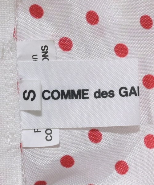 COMME des GARCONS GIRL（コムデギャルソンガール）シャツワンピース 白 サイズ:S レディース/2200623097069