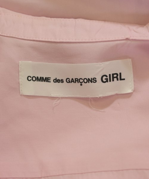 COMME des GARCONS GIRL（コムデギャルソンガール）ブラウス ピンク サイズ:F レディース/2200623097076