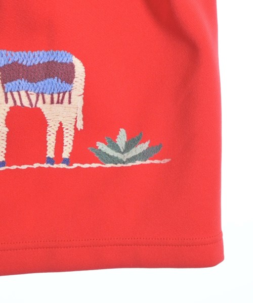 COMME des GARCONS GIRL（コムデギャルソンガール）ひざ丈スカート 赤 サイズ:S レディース/2200623260029