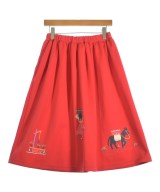 COMME des GARCONS GIRL（コムデギャルソンガール）ひざ丈スカート 赤 サイズ:S レディース/2200623260029