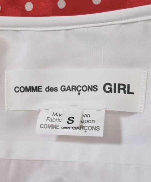COMME des GARCONS GIRL（コムデギャルソンガール）ブラウス 白 サイズ:S レディース/2200623268032