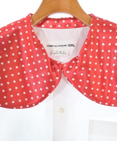 COMME des GARCONS GIRL（コムデギャルソンガール）ブラウス 白 サイズ:S レディース/2200623268032