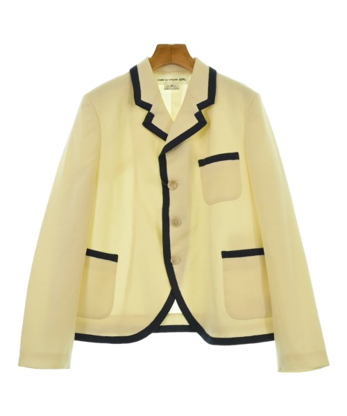 COMME des GARCONS GIRL(コムデギャルソンガール)カジュアルジャケット 白 サイズ:M/2200620783118
