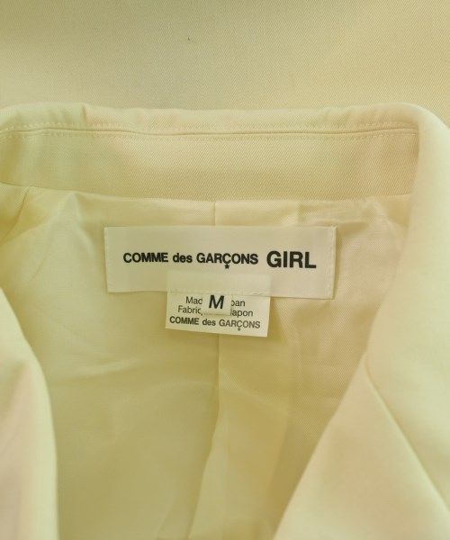 COMME des GARCONS GIRL（コムデギャルソンガール）カジュアルジャケット 白 サイズ:M レディース/2200620783118